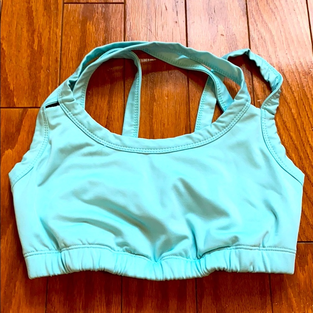 Kiava clothing seafoam sports bra